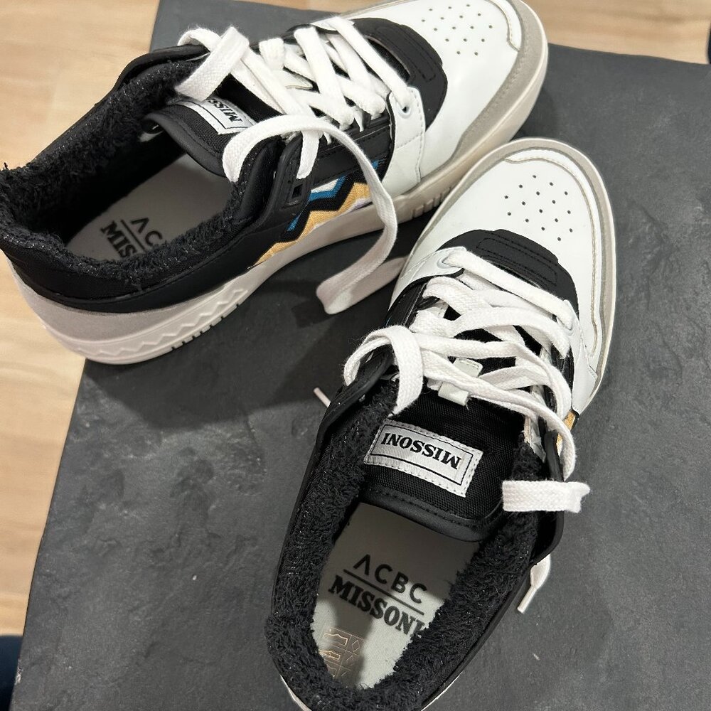 BRAND NEW Missoni Basket Low Top Sneaker Size 38 - Picture 4 of 5